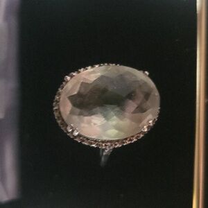Green amethyst Ring